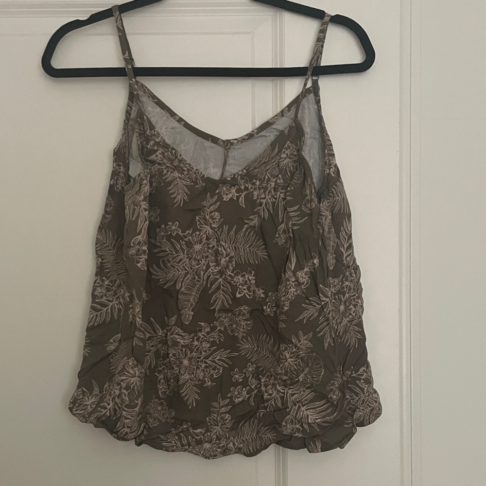 Baltic Born Kania Set - Olive print camisole and pant